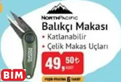 NORTH PACİFİC BALIKÇI MAKASI NORTH PACİFİC BALIKÇI MAKASI